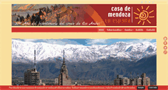 Desktop Screenshot of casademendoza.org